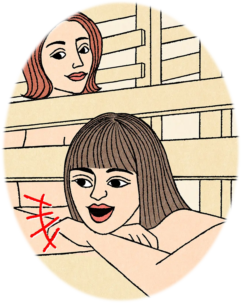 会話は場所と空気を読んで